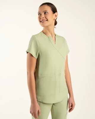 DELANTAL MUJER COMFORT EUCALYPTUS