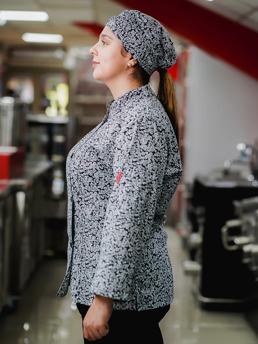 CHAQUETA LAURA FLORES NEGRAS E38 SENA7