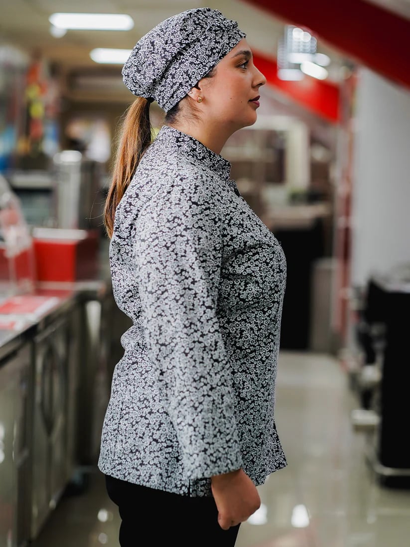 CHAQUETA LAURA FLORES NEGRAS E38 SENA6