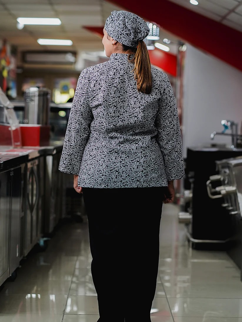 CHAQUETA LAURA FLORES NEGRAS E38 SENA3