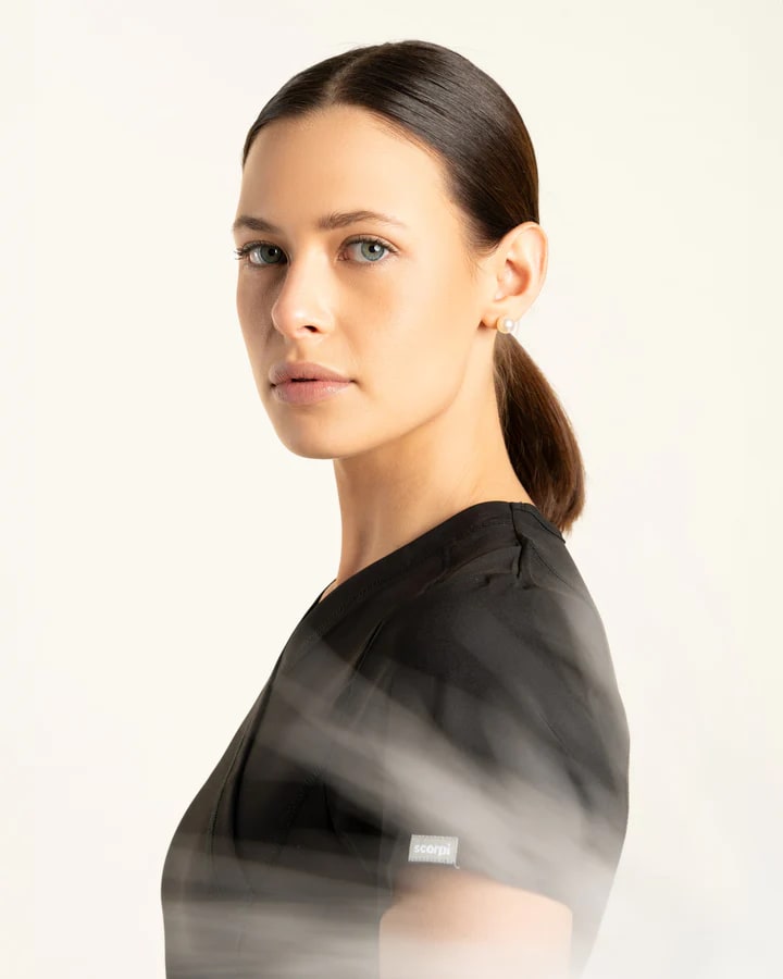 DELANTAL MUJER SPORT STRETCH NEGRO4