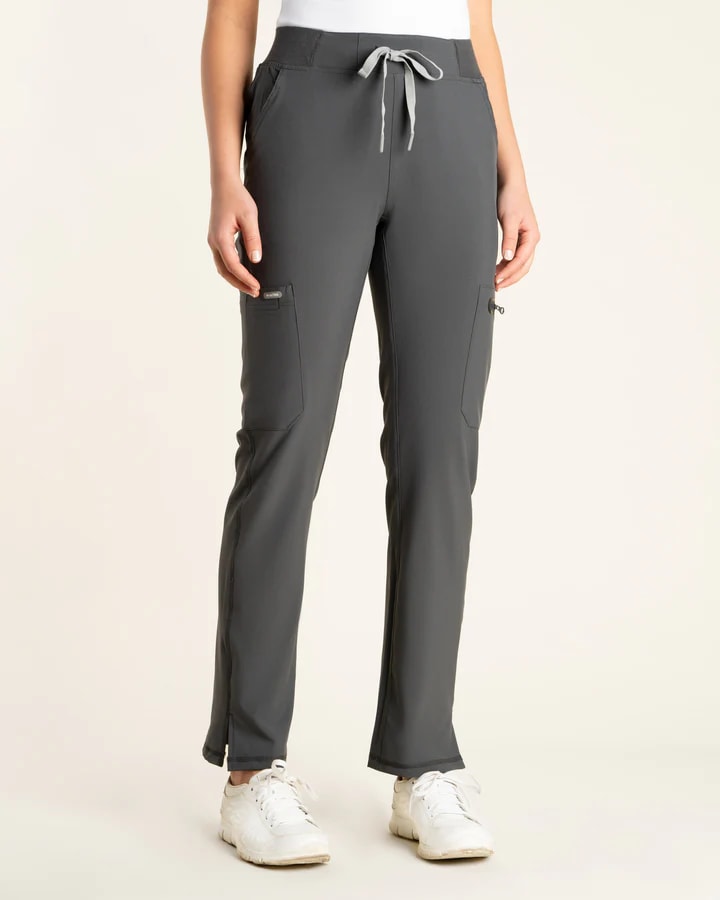 PANTALON MUJER SPORT STRETCH GRIS1