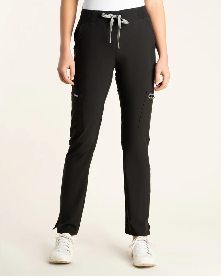 PANTALON MUJER SPORT STRETCH NEGRO1