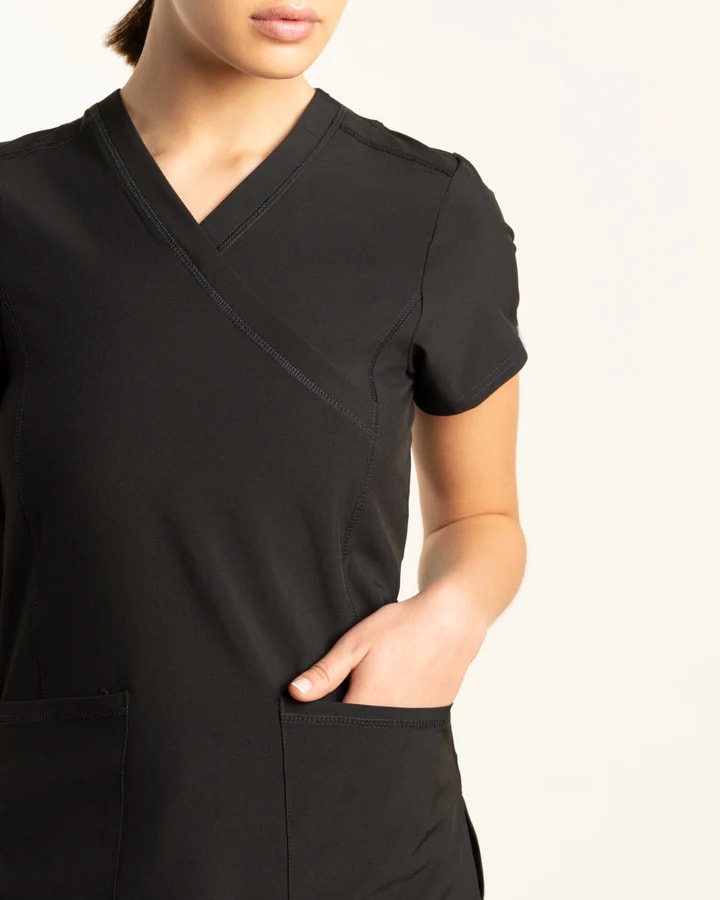 DELANTAL MUJER SPORT STRETCH NEGRO3