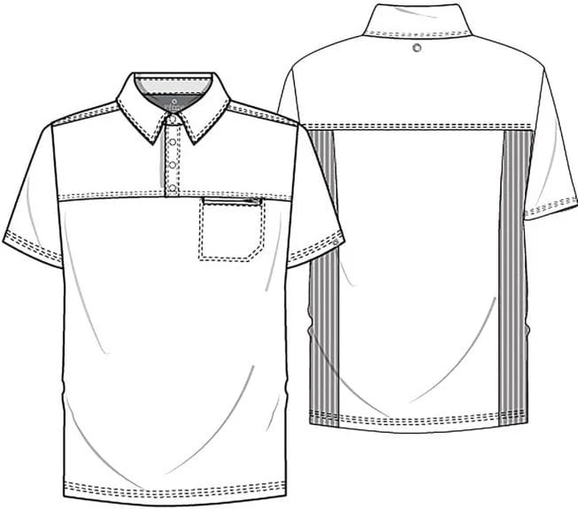 DELANTAL HOMBRE CK825A AZUL MARINO6