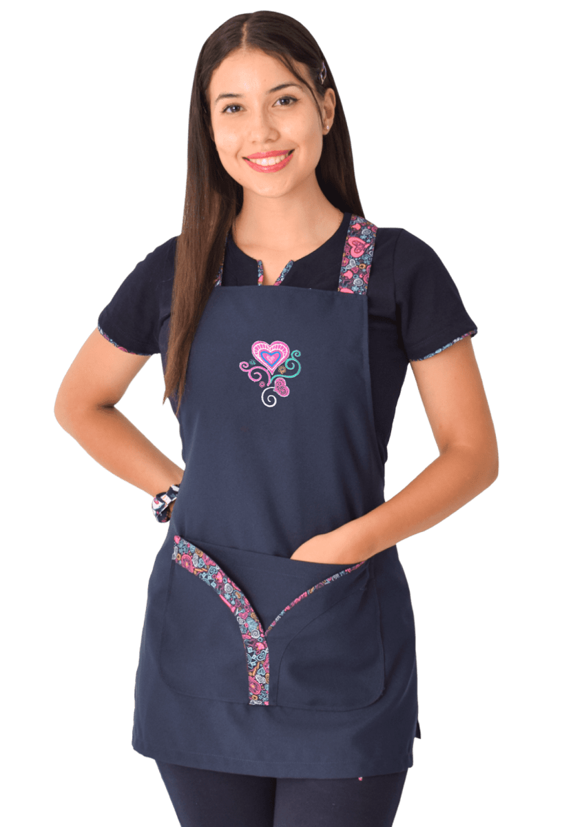 JARDINERA CORAZON AZUL MARINO1