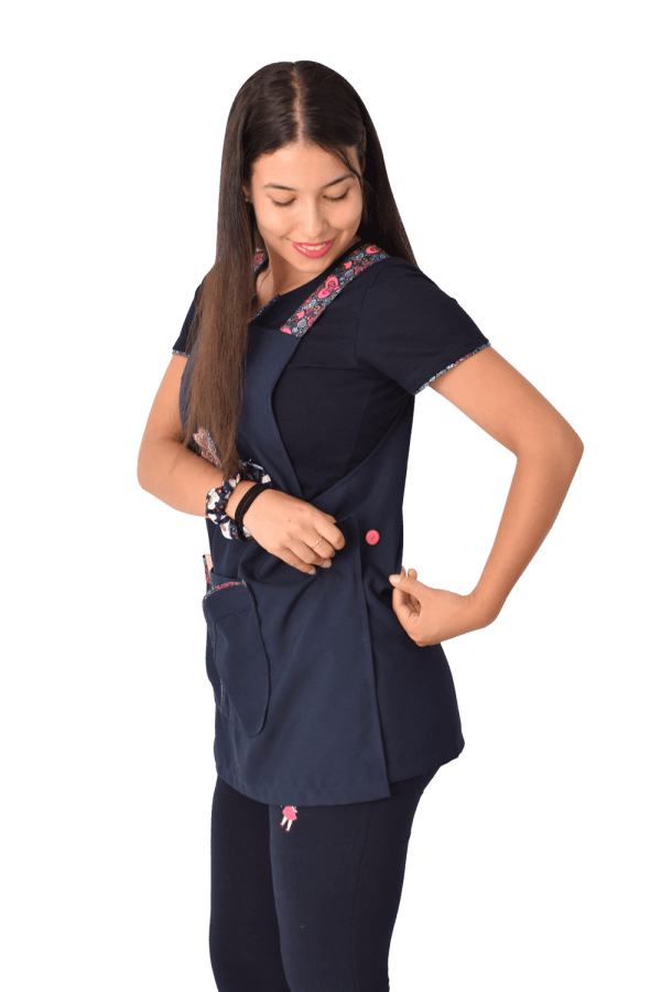 JARDINERA CORAZON AZUL MARINO2