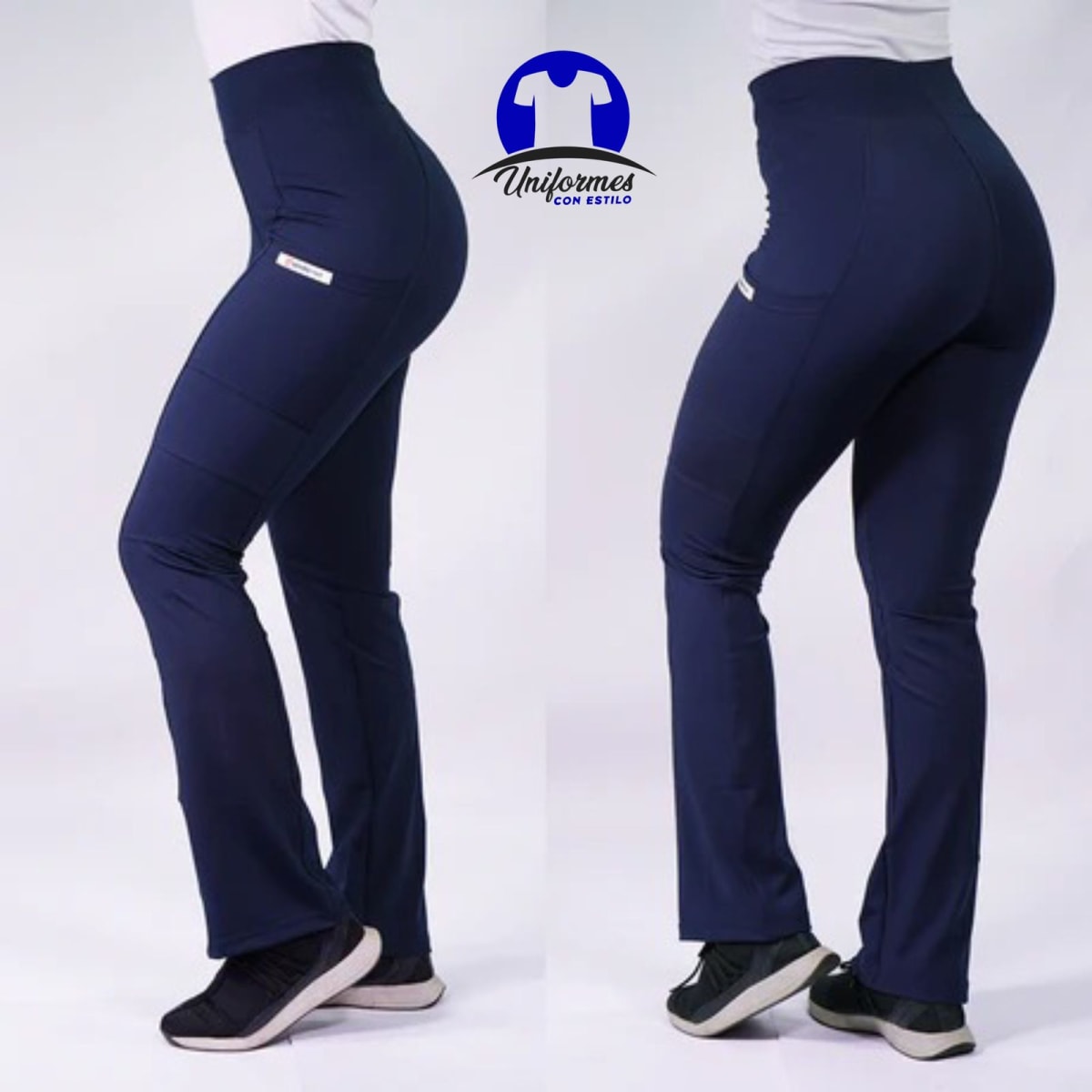 PANTALON MUJER FLEX AZUL MARINO1