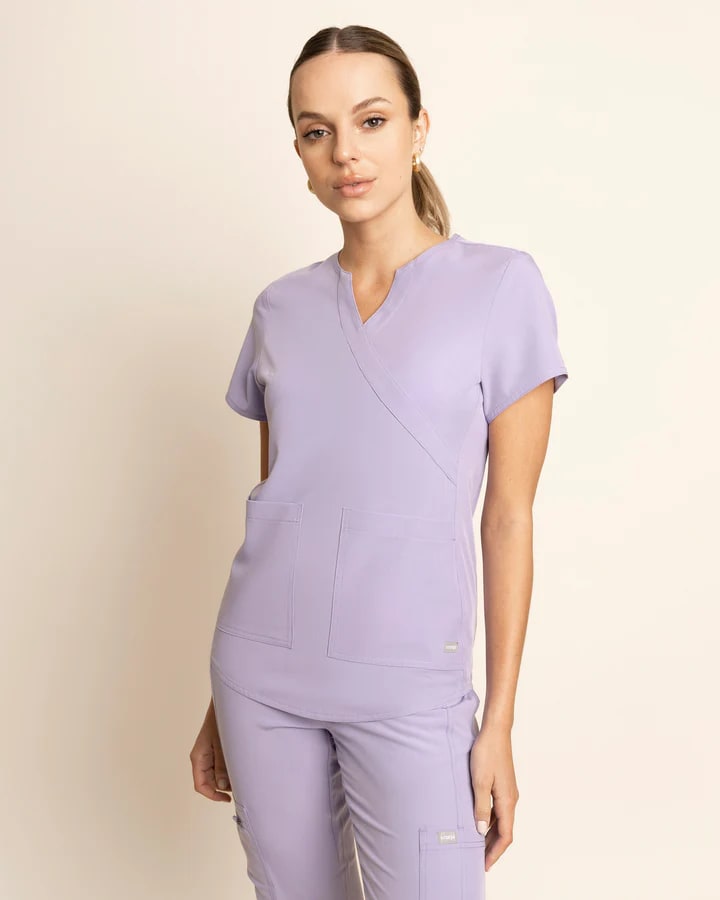 DELANTAL MUJER COMFORT LILA1