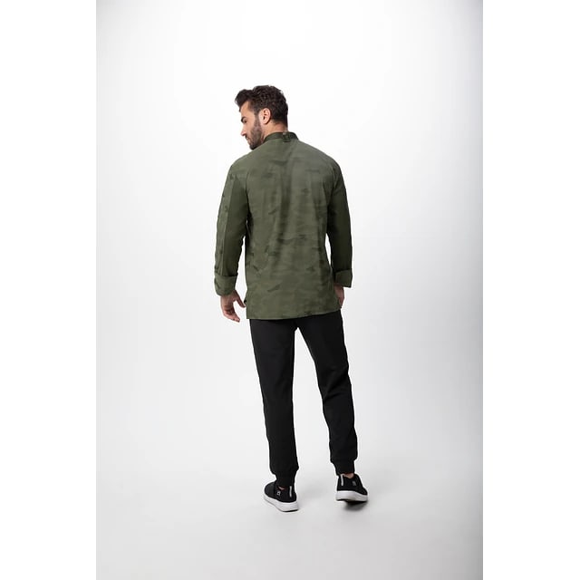 CHAQUETA BOTONES URBAN OLIVA2