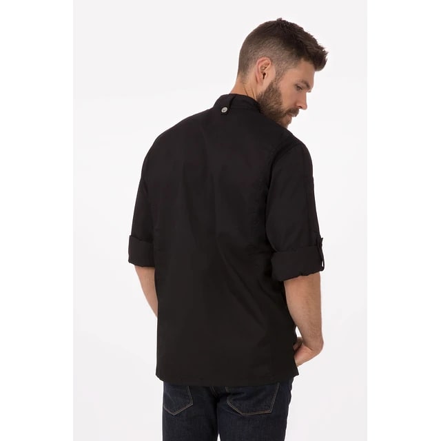 CHAQUETA BOTONES CLASICA NEGRA2