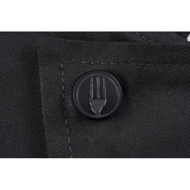 CHAQUETA BOTONES MANGA CORTA NEGRA6