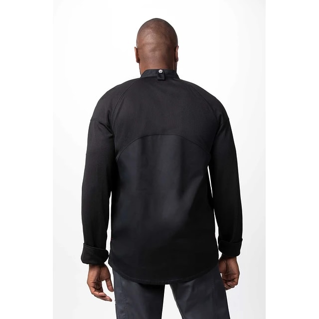 CHAQUETA BOTONES TULUM NEGRA2