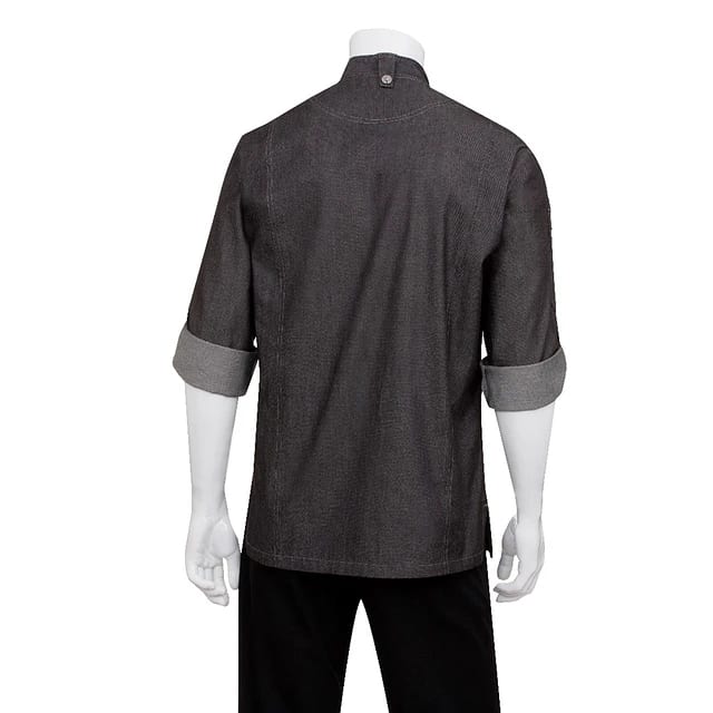 CHAQUETA CIERRE URBAN JEANS NEGRA4