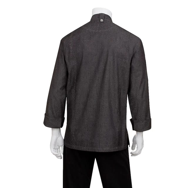 CHAQUETA CIERRE URBAN JEANS NEGRA5