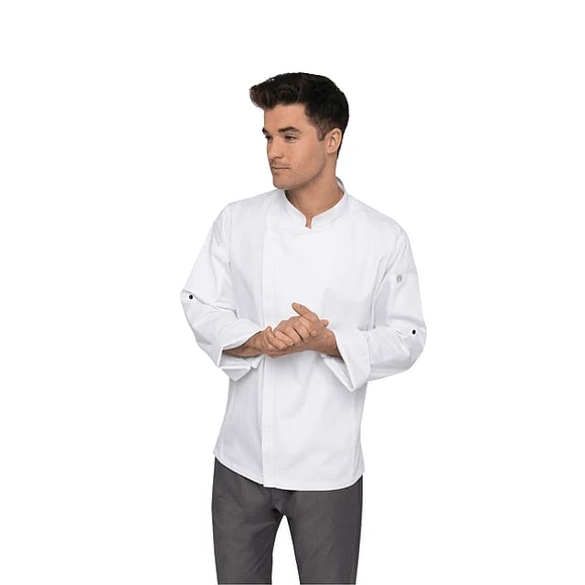 CHAQUETA CIERRE CLASICA BLANCA1