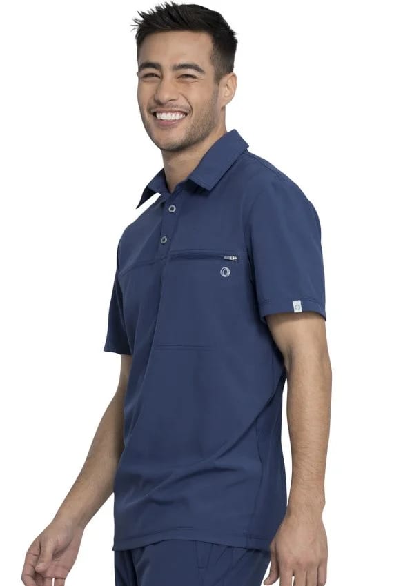 DELANTAL HOMBRE CK825A AZUL MARINO4