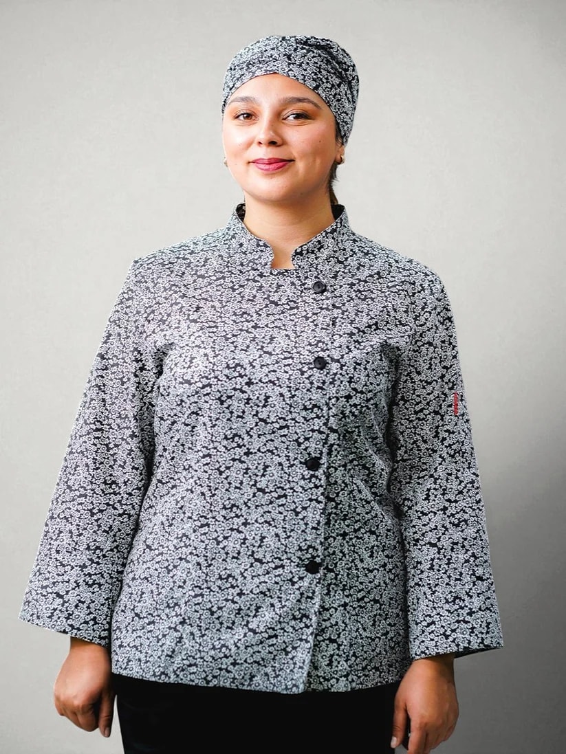 CHAQUETA LAURA FLORES NEGRAS E38 SENA1