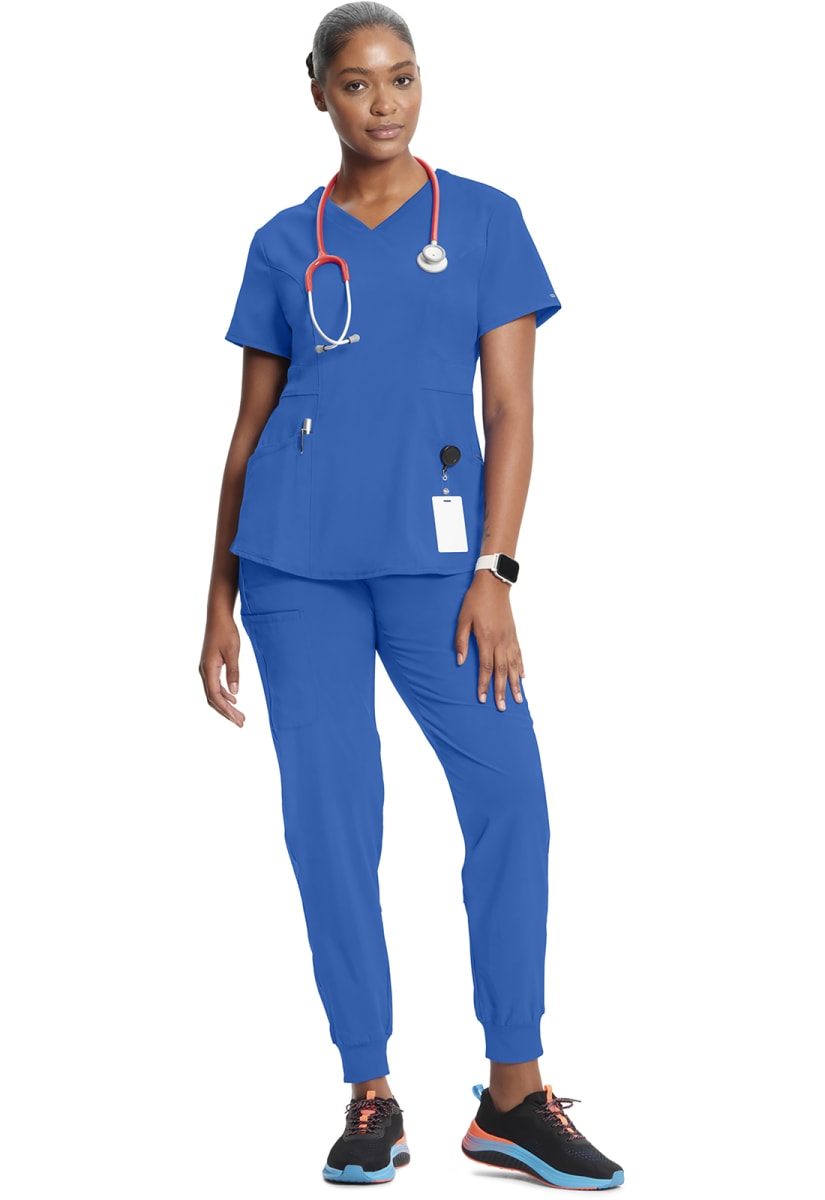 DELANTAL MUJER CK623A AZUL REY4