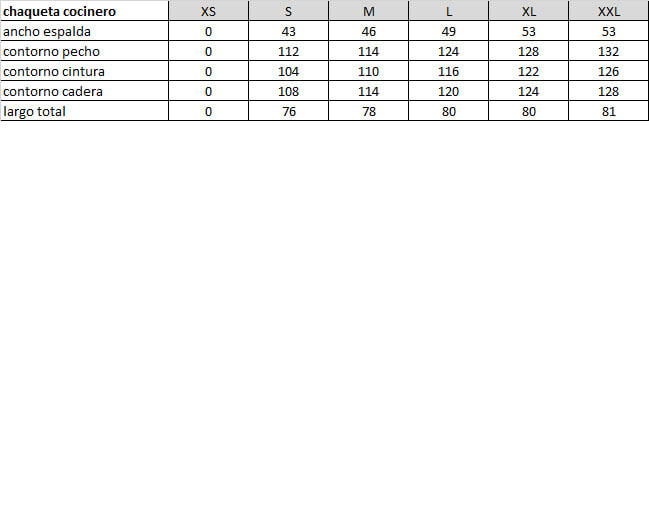 CHAQUETA COCINERO GUAYABERA6