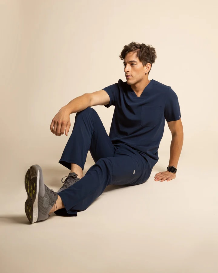 DELANTAL HOMBRE COMFORT AZUL MARINO5