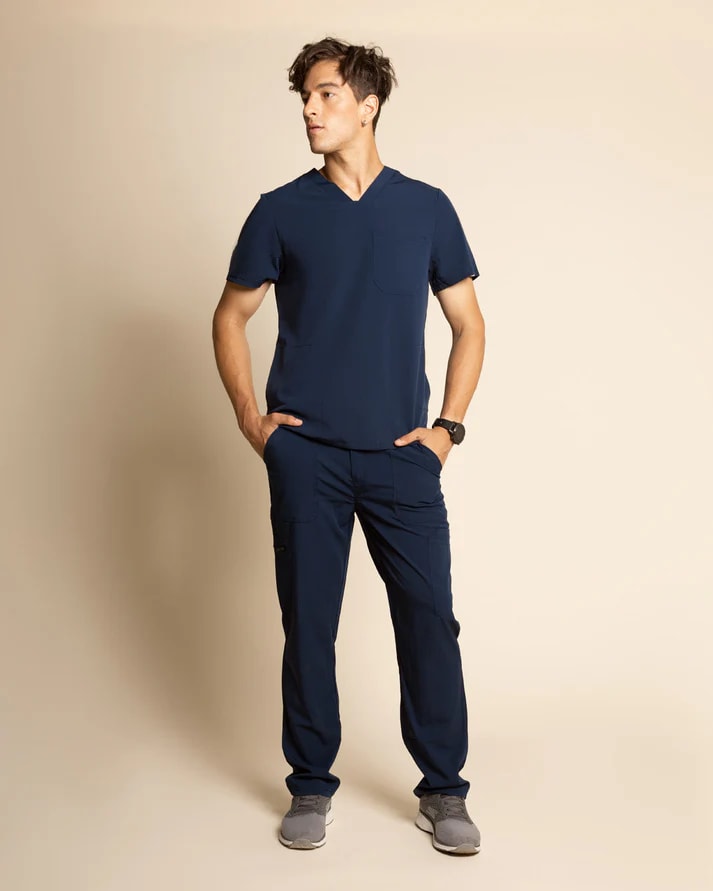 PANTALON HOMBRE COMFORT AZUL MARINO5