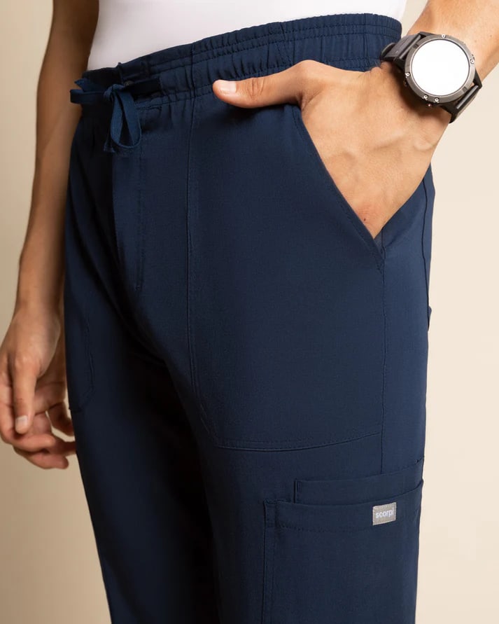 PANTALON HOMBRE COMFORT AZUL MARINO3