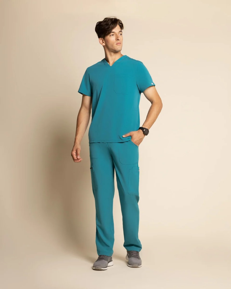 PANTALON HOMBRE COMFORT TEAL BLUE5