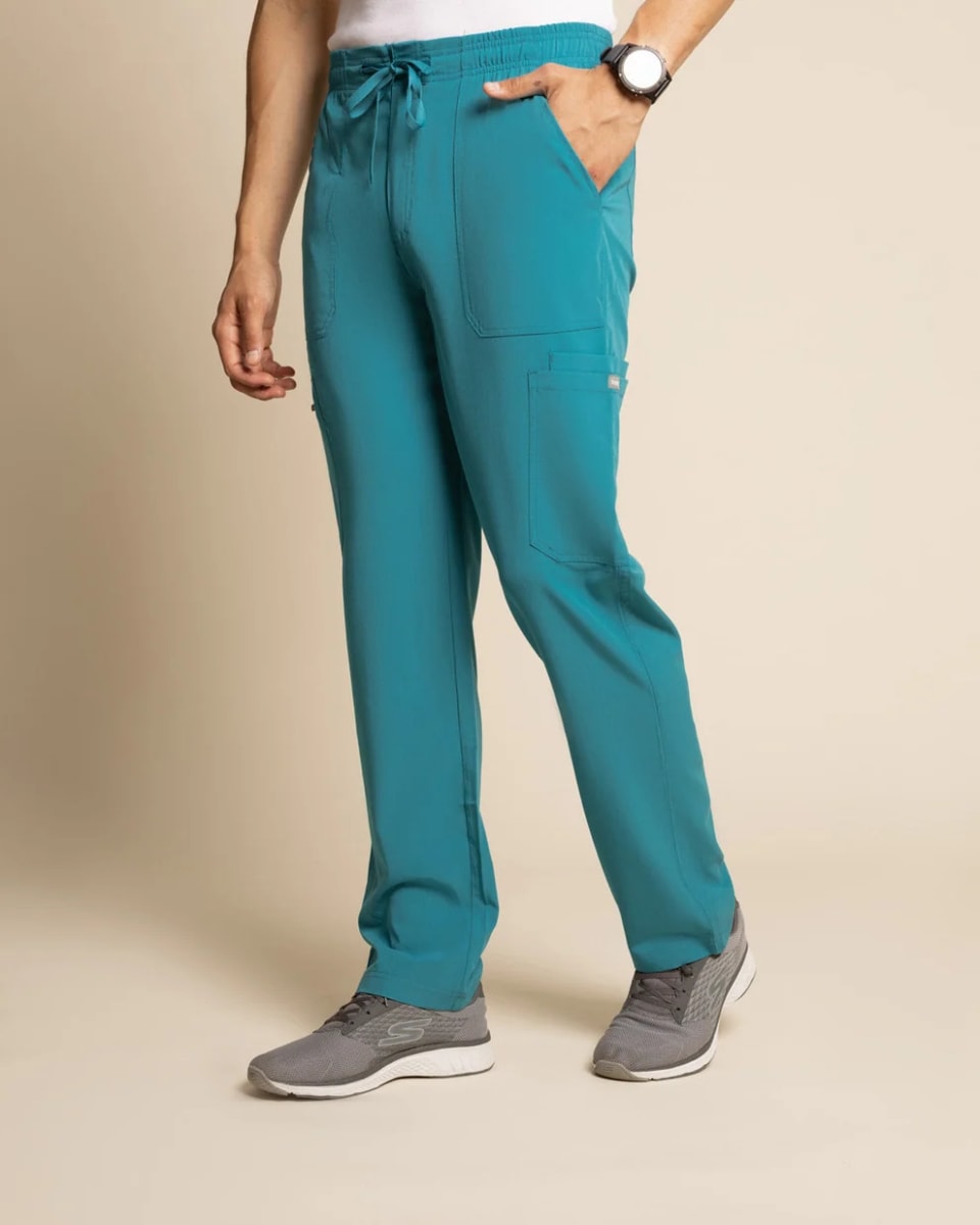 PANTALON HOMBRE COMFORT TEAL BLUE1