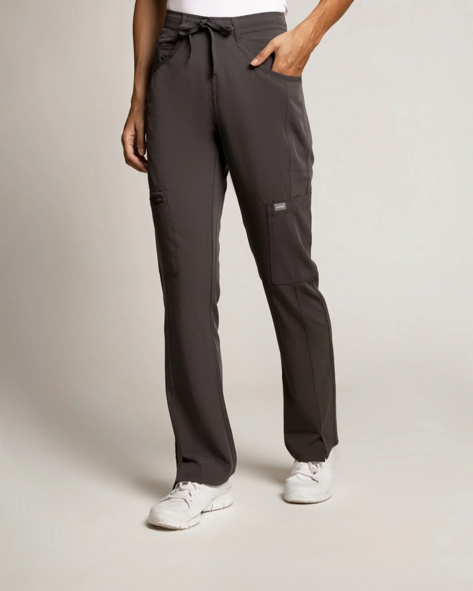 PANTALON MUJER COMFORT GRIS1