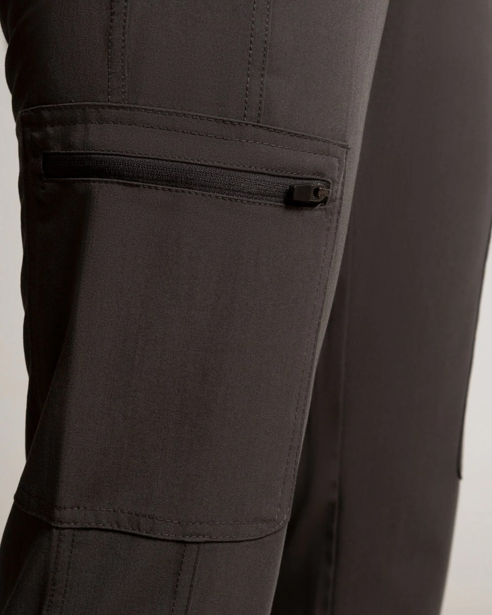PANTALON MUJER COMFORT GRIS4