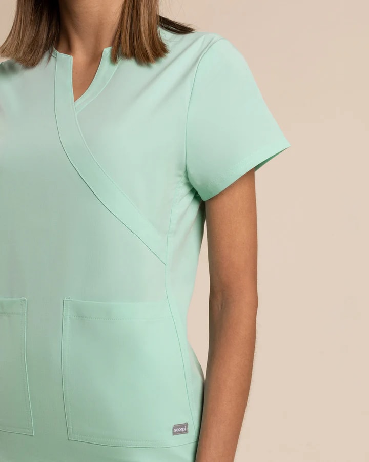 DELANTAL MUJER COMFORT MENTA2