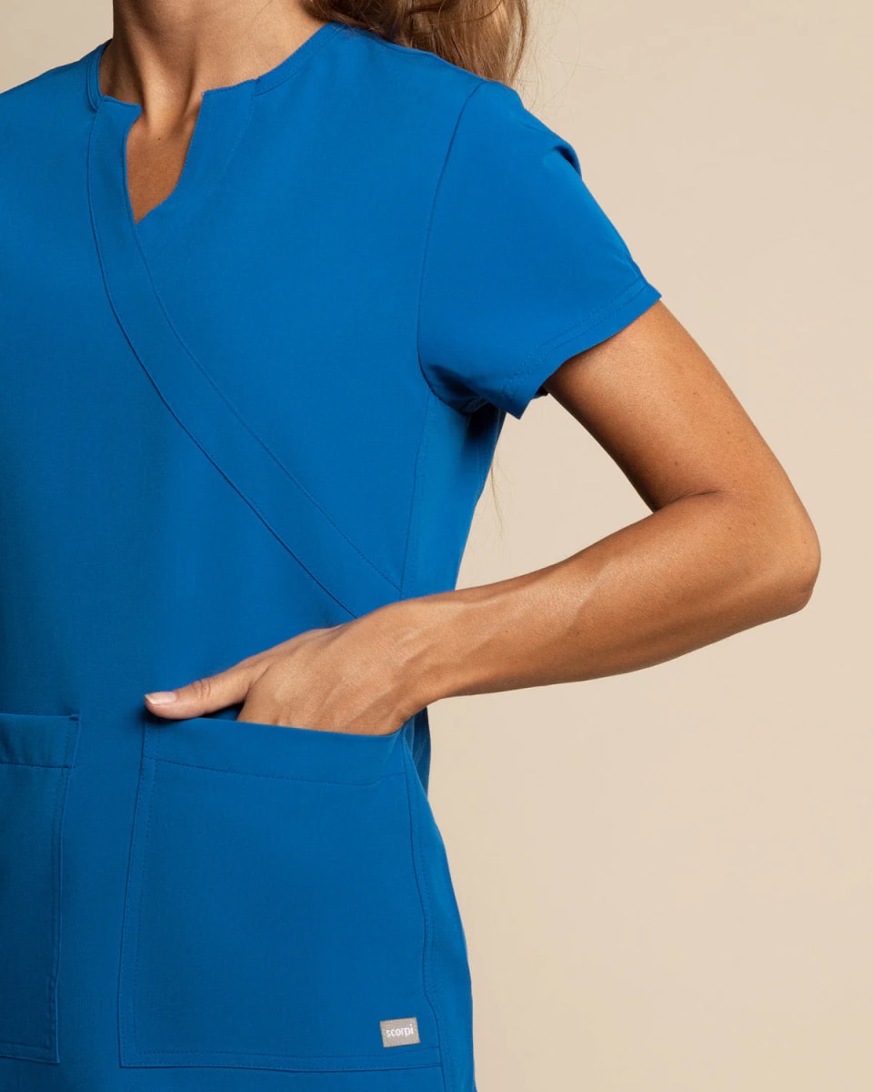 DELANTAL MUJER COMFORT AZUL REY3