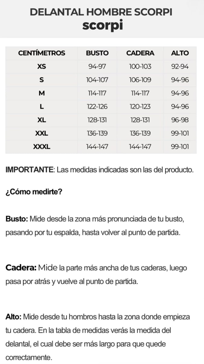 DELANTAL HOMBRE BASICS BLANCO4