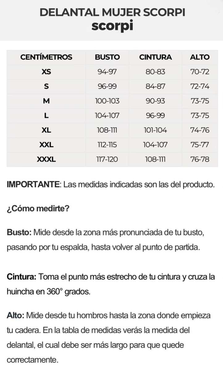DELANTAL MUJER BASICS BLANCO5