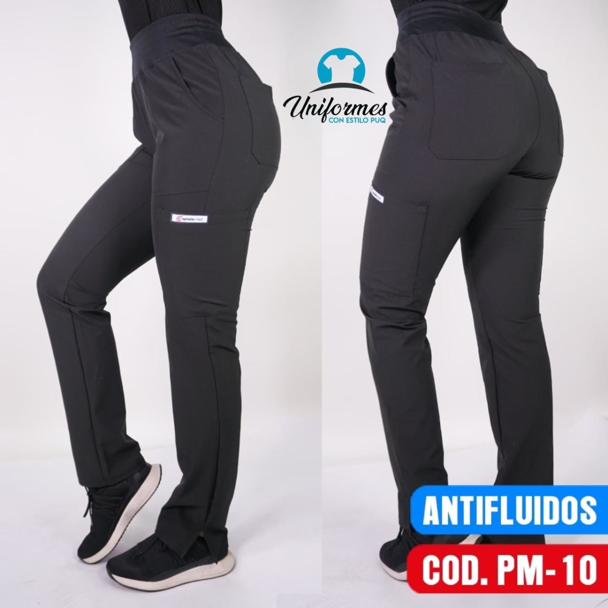 PANTALON UNISEX MEDICAL GRIS1