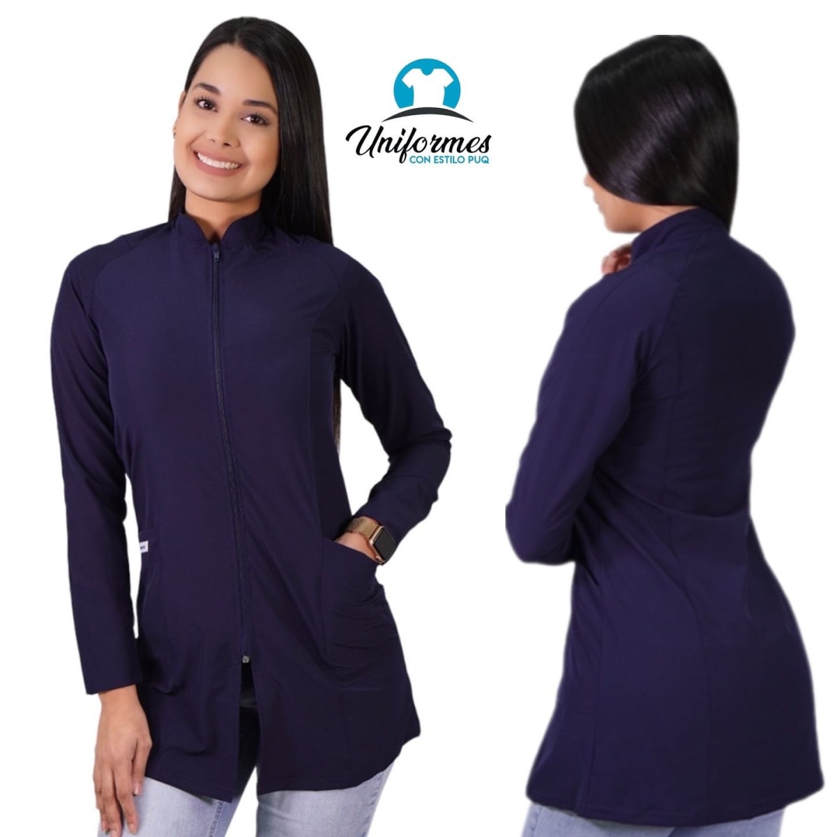 BATA MUJER AZUL MARINO1