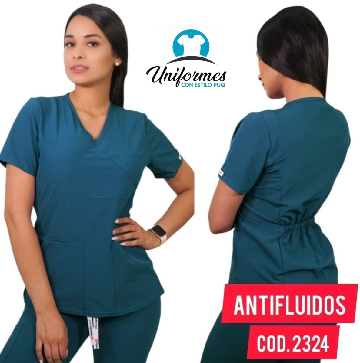 DELANTAL MUJER ANTIFLUIDOS PETROLEO1