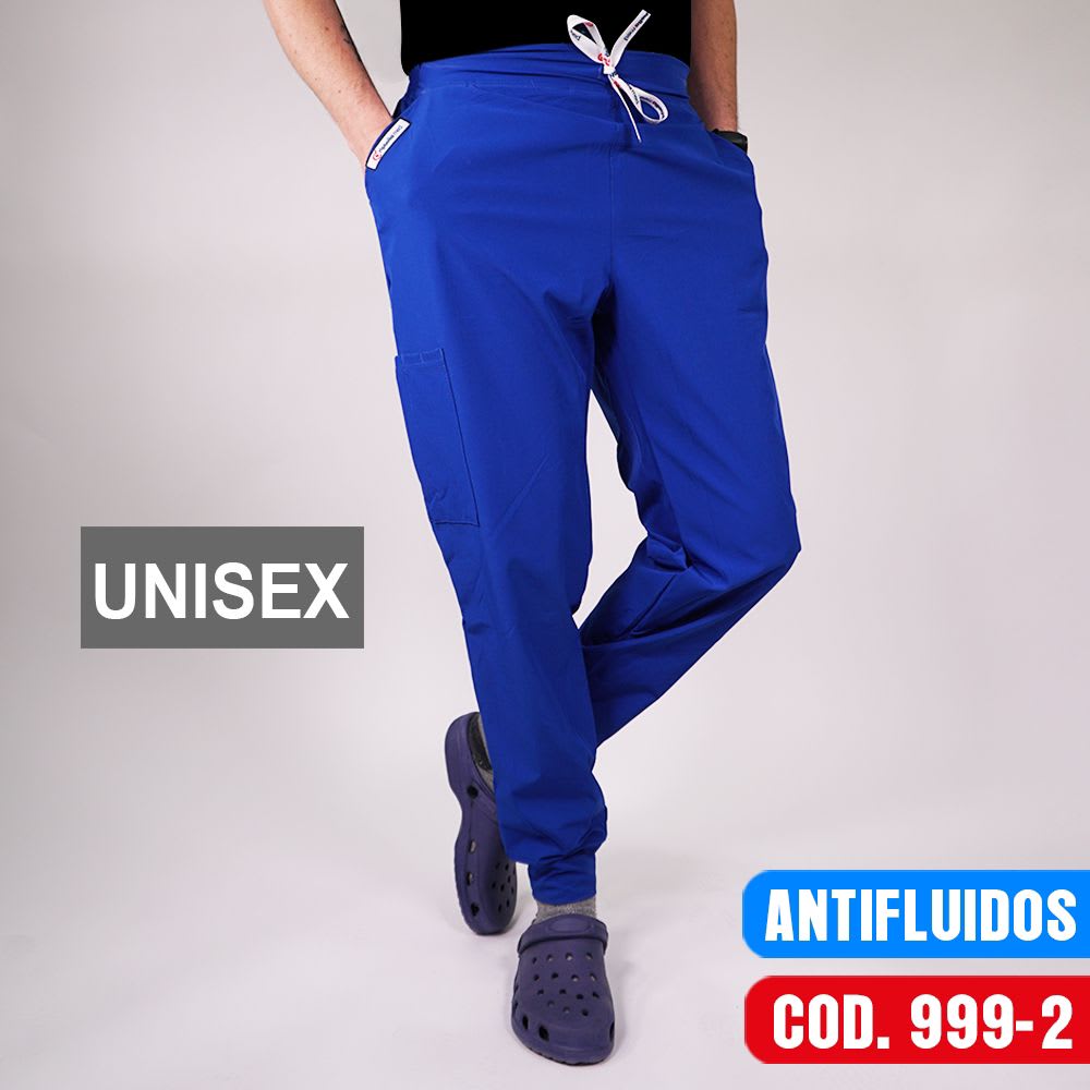 JOGGER UNISEX ANTIFLUIDO AZUL REY2