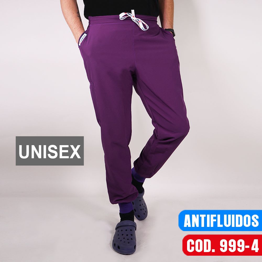 JOGGER UNISEX ANTIFLUIDO MORADO2
