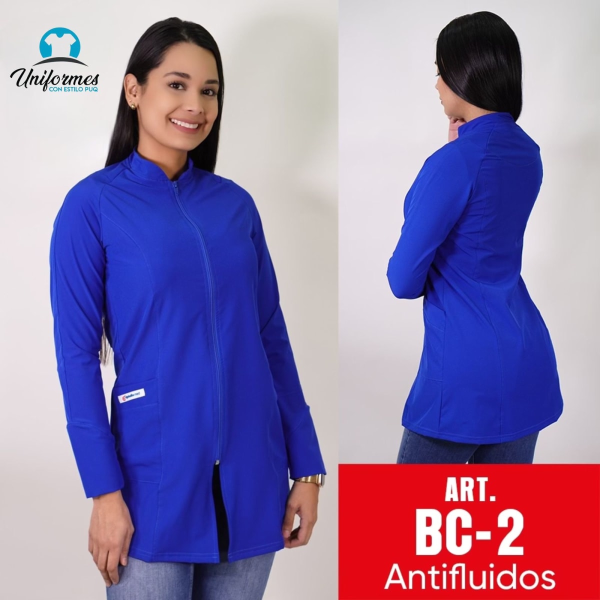 BATA MUJER AZUL REY1