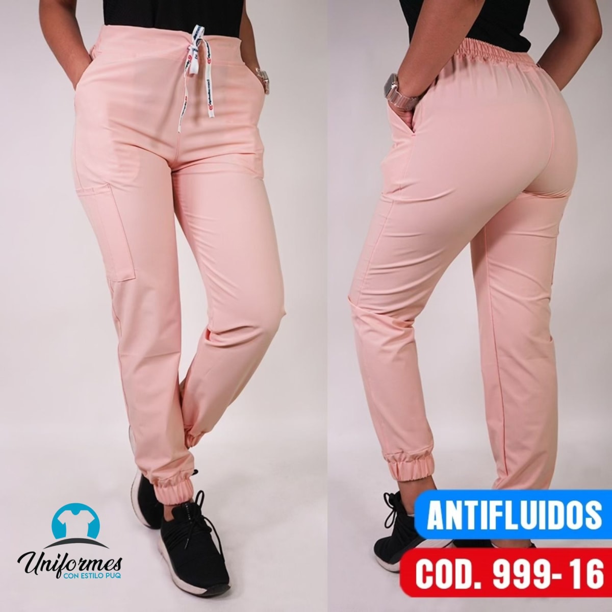 JOGGER UNISEX ANTIFLUIDO PALO ROSA1