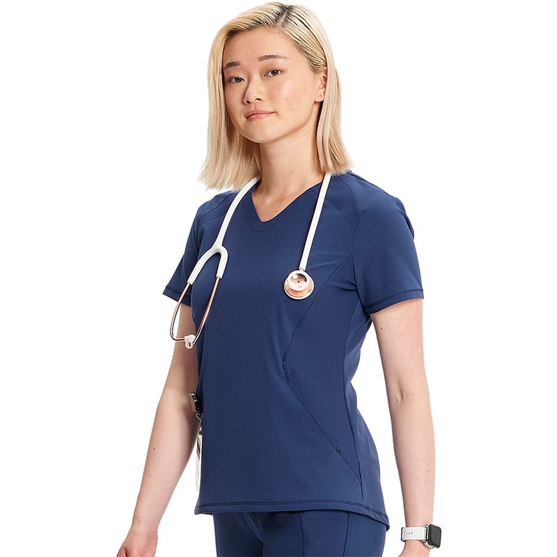 DELANTAL MUJER IN620A AZUL MARINO3