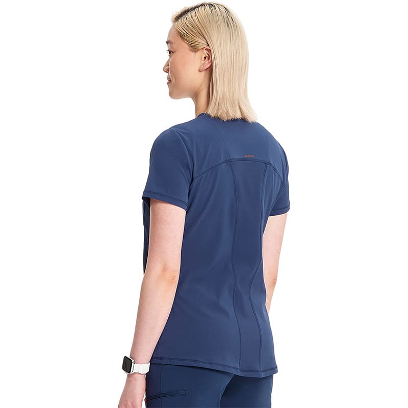 DELANTAL MUJER IN620A AZUL MARINO4