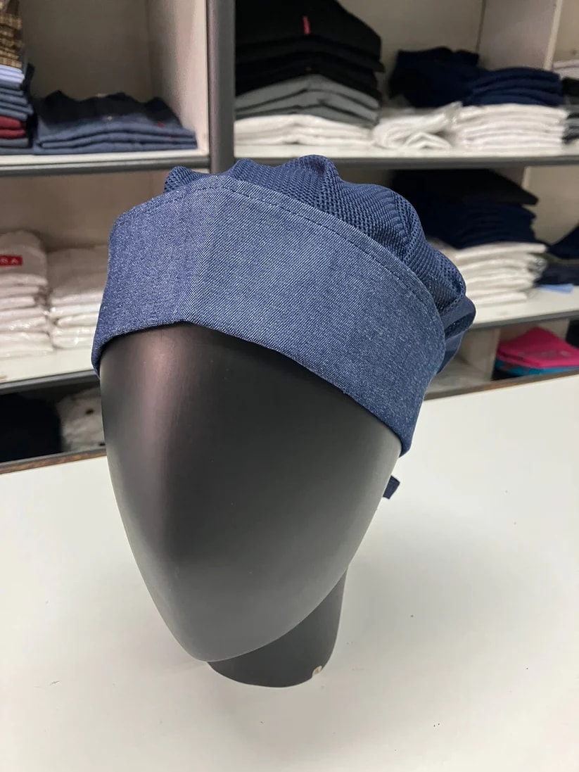 GORRO MAGNOLIA EN MEZCLILLA AZUL DELGADA3
