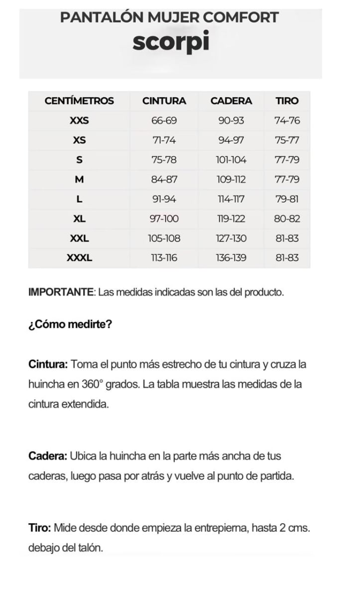 PANTALON MUJER COMFORT ROJO5