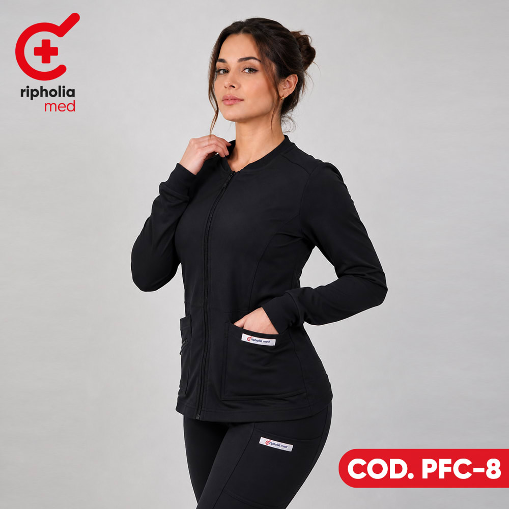 POLERON MUJER FLEXXY NEGRO2