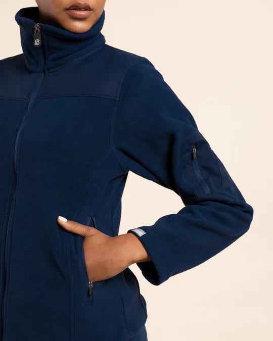 POLAR MUJER SCORPI AZUL MARINO3