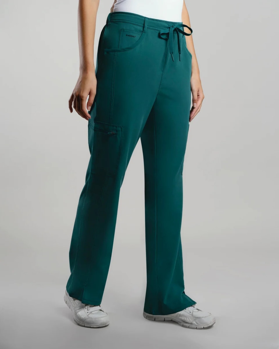 PANTALON MUJER COMFORT VERDE1
