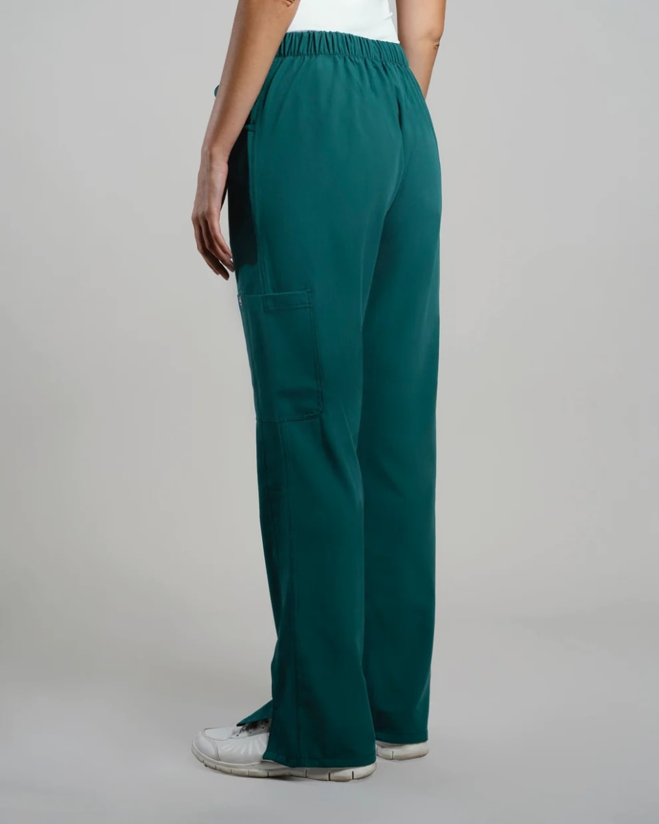 PANTALON MUJER COMFORT VERDE2